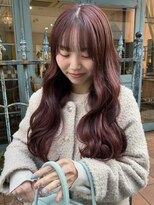 ロチカバイドールヘアー 心斎橋(Rotika by Doll hair) 春にぴったりなローズピンクカラー