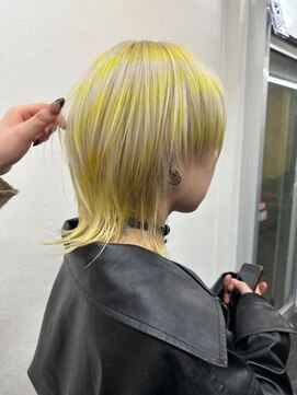パレット 難波(Palette) デザインカラー/ハッシュカット/ウルフカット/ショートレイヤー