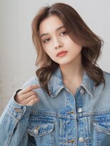 メール(Mer...)&nbsp;韓国巻き可愛い肩下セミロング