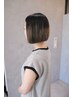 ボブカット+プレイングカラー+トリートメント¥18000