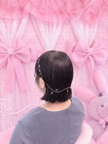 チュチュ(CHU×2)&nbsp;タイトなボブのお呼ばれヘア