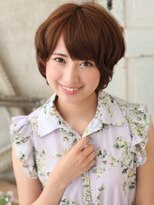 と和×美髪クリニック 巣鴨店&nbsp;適度なシースルー感◎ハッピー＆シックな巻き髪ショート　巣鴨店