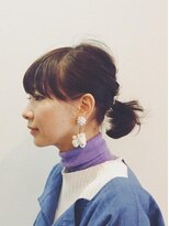 ファミリィ (PHAMILEE) ざっくりアンニュイポニーテール　ヘアアレンジ
