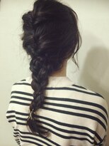 ラグ(log)&nbsp;おしゃ可愛！編み込みテール