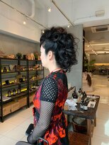 タカハシ ヘア アンド スパ(TAKAHASHI HAIR&SPA)&nbsp;パーティーヘア・リーゼントアップスタイル