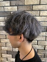 ヘアサロンエムフィス 池袋東口(HAIR SALON M Fe's) シルバーカラー マッシュスタイル