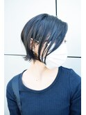 U24☆コンパクトな襟足外はねショートボブ♪【BELL桜新町/用賀】