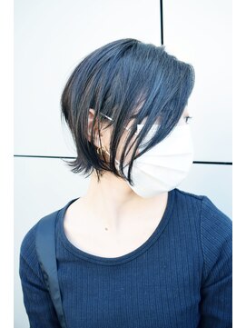 ベル(BELL) U24☆コンパクトな襟足外はねショートボブ♪【BELL桜新町/用賀】