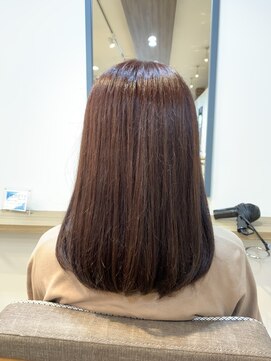 オルファ イオンタウン松ケ崎店(OLFA) クラゲヘアー/小顔に見せるヘア/ココアベージュ/松ヶ崎/北柏