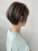 ヘアーアンドスパ フェリーチェ ミチ 野田屋町店(HAIR&SPA felice MICHI)&nbsp;【felice MICHI島田和也】大人耳かけショート