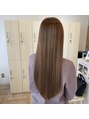 リヴァイヘアアプス(LEVI hair apus) 【髪質改善メテオ】ハイライト×ミルクティーベージュ×髪質改善