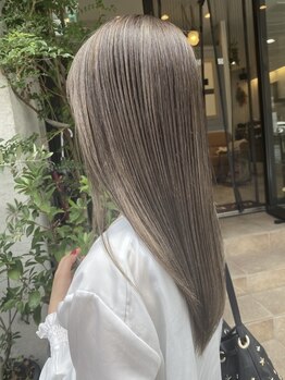 グリームス ヘアデザイン(GLEAMS Hair Design)の写真/カラーをする度に綺麗になれる「水素ケアカラー」キラ水とのコラボで最強のエイジングケアが叶う☆