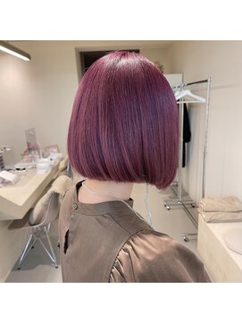 リンクバイアーバン(link by urban.) 【link】ケアブリーチ/ピンクバイオレット/ハイトーン　＊堀場＊