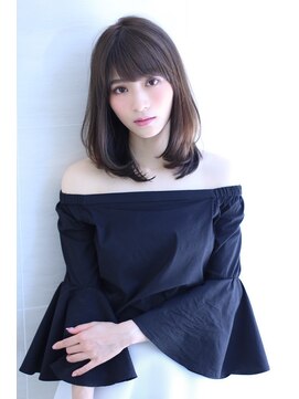 オーロ(ORO) 20代30代40代50代シアーブラウンワンカールミディ