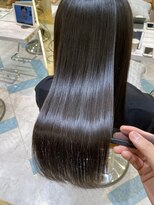 ロンドプランタン 恵比寿(Lond Printemps) ○ラベンダーミルクティー　くすみベージュ　髪質改善 縮毛矯正