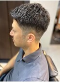 大人の刈り上げスタイル