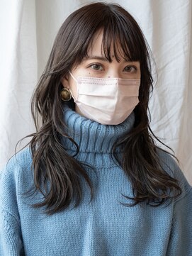 アフロート ギンザ(AFLOAT GINZA) 【白川】20代30代40代シースルーバングブルーサファイア23.2.5