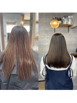 ナチュラル 泉中央店(Natural)&nbsp;泉区　泉中央　縮毛矯正　艶髪カラー　髪質改善　トリートメント