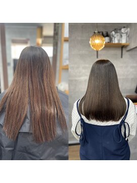 ナチュラル 泉中央店(Natural) 泉区　泉中央　縮毛矯正　艶髪カラー　髪質改善　トリートメント