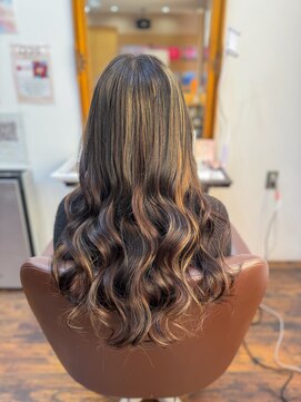 ヘアーメイク ダンス(hair make DANCE) ＊プルエクステ　ハイライト有り＊