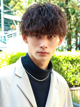 オーシャントーキョー 原宿(OCEAN TOKYO) 波巻きパーマメンズツイストスパイラルパーマツーブロック