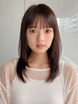 エトラ 渋谷店(etora)&nbsp;小顔 フェミニンロング メルティーカラー 似合わせカット"