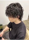 波巻き&ツイスパmixパーマ/マッシュウルフ