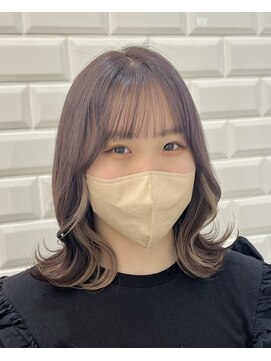 リルミー ミュエナ 大須 矢場町(Lilme myuena) 【グレージュ×インナーホワイトベージュ】*rina*