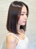20代、30代、40代、髪質改善、美髪矯正で艶感ストレート
