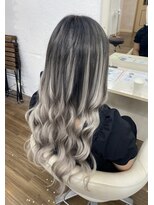 グロス 心斎橋(GLOSS)&nbsp;【エクステ/シールエクステ】エクステでバレイヤージュ風