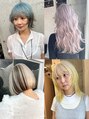 ラニヘアサロン(lani hair salon)&nbsp;デザインカラー。ケアブリーチ/ハイトーン/デザインカラー