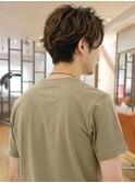 無造作ウェーブマッシュ【河内花園駅】
