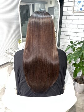 艶髪ストレート