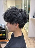 ショートシャドウパーマ
