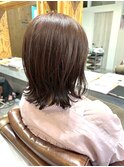 大人美人くびれヘア艶感結べるボブうる艶髪レイヤーカット