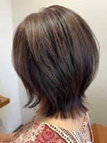 ナルー ヘアメイク(nalu hair make)&nbsp;くびれミディ×ラベンダーグレー