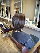 ヘアーメイクロージー 八軒店 (HAIR MAKE ROSY)&nbsp;白髪ぼかしカラー大人ショート髪質改善ツヤショート