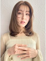 カバーヘア ブリス 北浦和(COVER HAIR bliss)&nbsp;髪質改善/韓国レイヤー/ミルクティーベージュ大人可愛いp北浦和