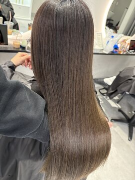 ワンス(once) ブリーチなしオリーブベージュ