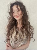 ロングパーマウェーブパーマデジタルパーマ外国人風パーマ抜け感