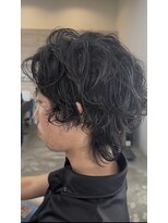 ボンドヘアステージ 良福寺店(BOND hair stage)&nbsp;清潔感と色気を両立したメンズウェーブパーマ