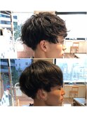 {NAVY】イメチェン ネープレス ハーフスパイラルマッシュ 　恭平