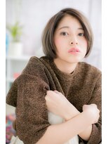ミック ヘアアンドメイク アップ 駒込店(miq Hair&Make up)&nbsp;大人かわいいスマートボブ