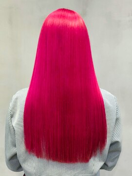 アルバム 銀座(ALBUM GINZA) ピンクロング_クールショートピンクベージュボブルフ_ba310771