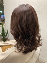 ベレッタ ネヤガワ(veretta. neyagawa)&nbsp;ほんのりピンクブラウン♪大人可愛い/くびれシルエット/髪質改善