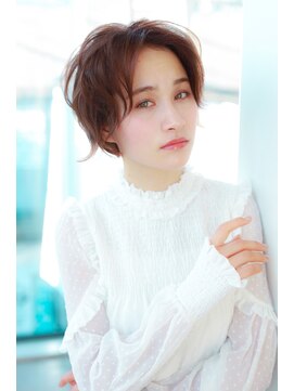 ヘアメイク コムハース 調布(hair make COMHEARES) 外ハネショートウルフ