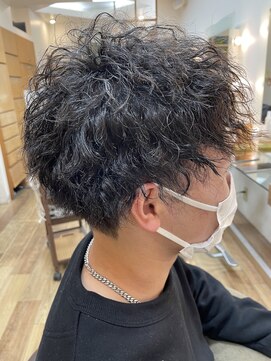 ヘアーゾーン ハチマルハチ 登戸駅前店(Hair Zone 808) スパイラルパーマ