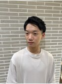two way 【ツーブロックショート】