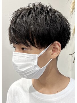 ネクストフォーヘアー(NEXT for hair) 黒髪 マッシュ 刈り上げ ツーブロ ナチュラル