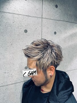 アルファベットシーガム(C gam) このかんじはLDHっぽいなジェットモヒカンだし